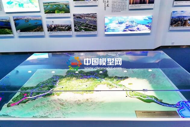 永定河沙盤模型